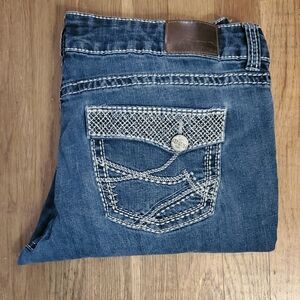 Maurices Blue Denim Jeggings